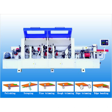 Decorative Panel/ Veneer Double Sided Edges Banding Machine